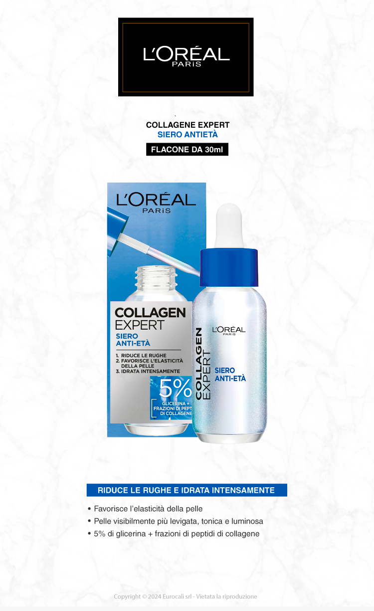 L'Oréal Paris Siero Ant-Età Collagen Expert 30ml