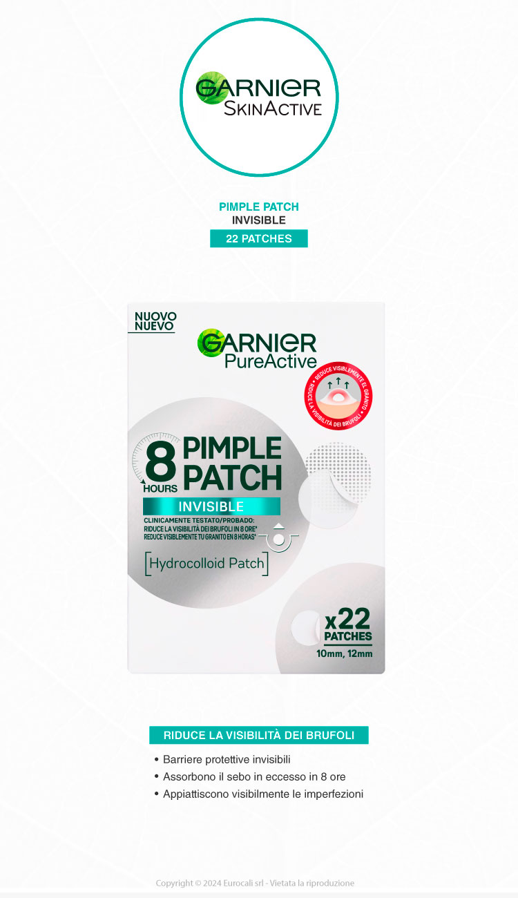 Garnier PureActive Pimple Patch Cerotti Idrocolloidali