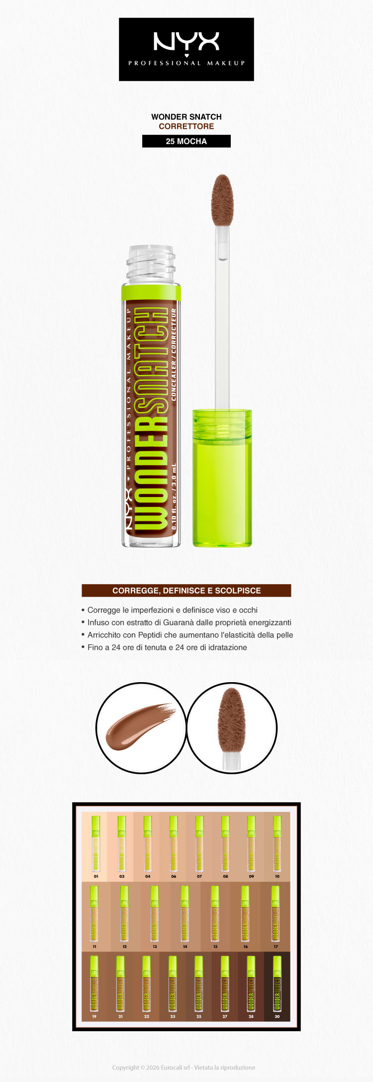 NYX Professional Makeup Spray Capelli e Corpo