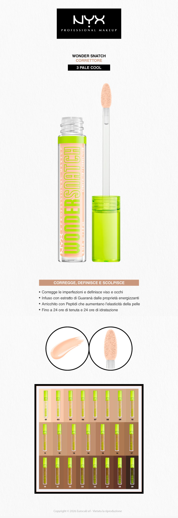 NYX Professional Makeup Spray Capelli e Corpo