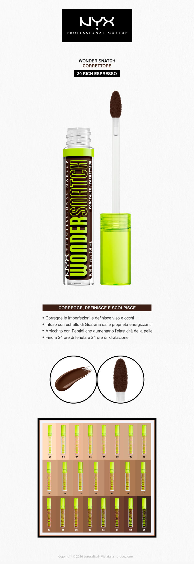 NYX Professional Makeup Spray Capelli e Corpo