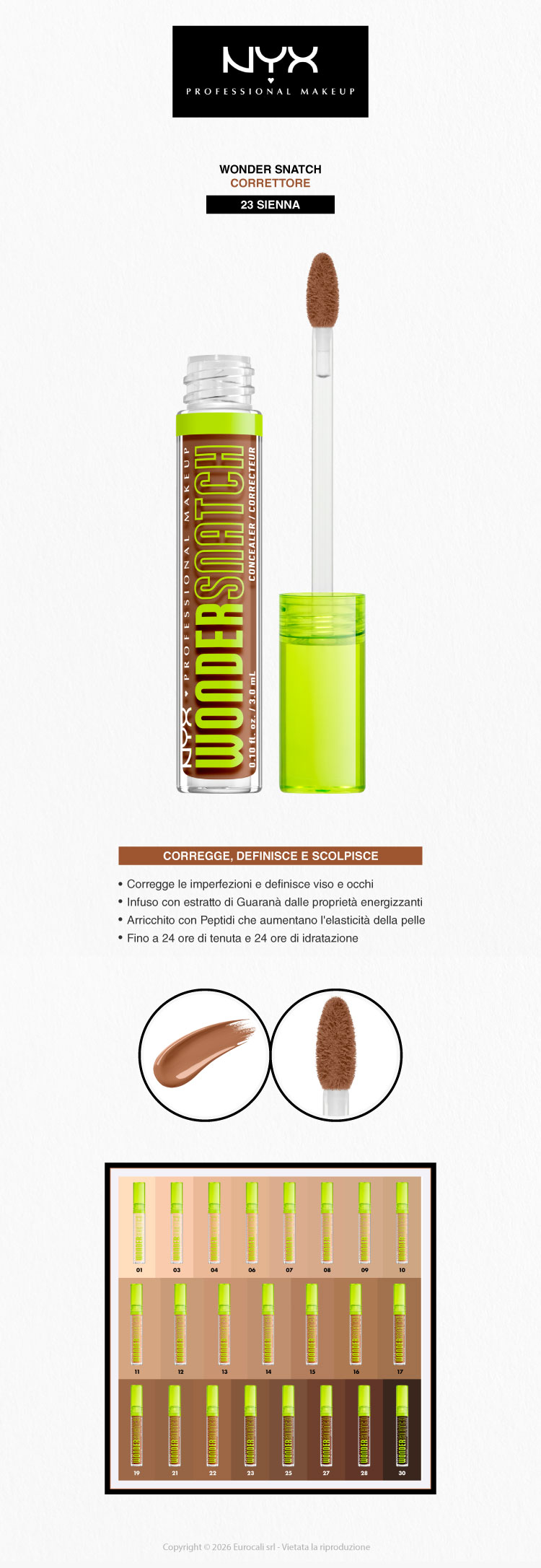 NYX Professional Makeup Spray Capelli e Corpo