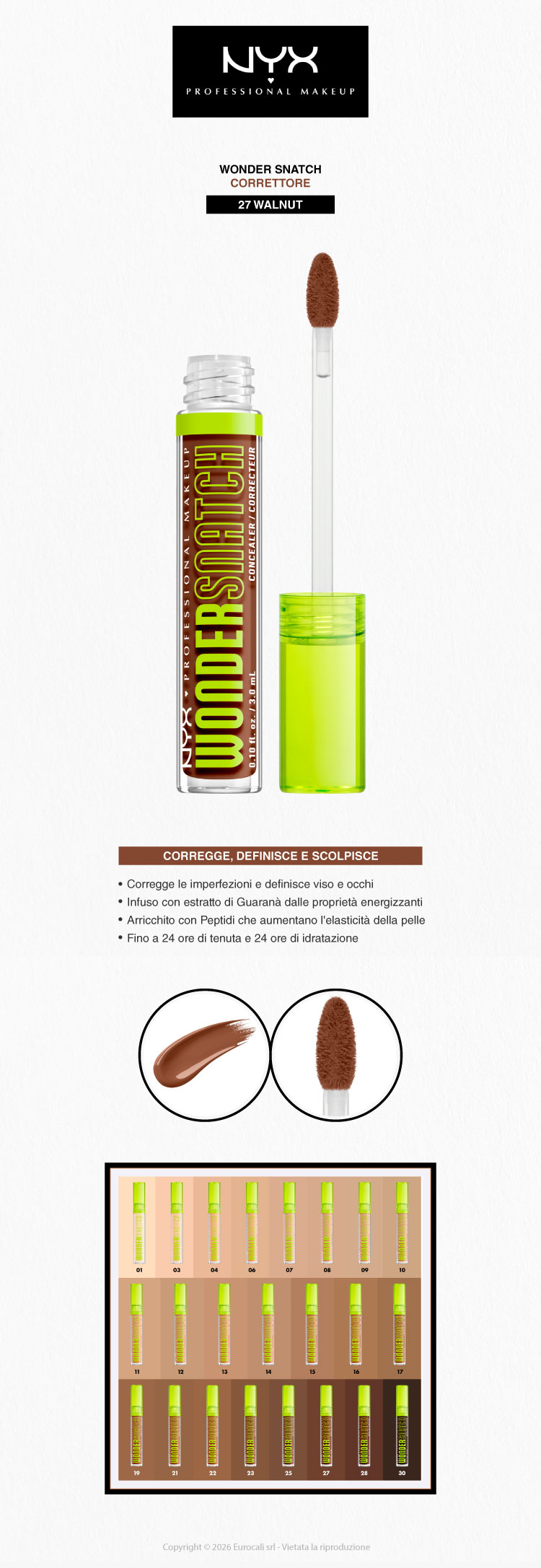 NYX Professional Makeup Spray Capelli e Corpo