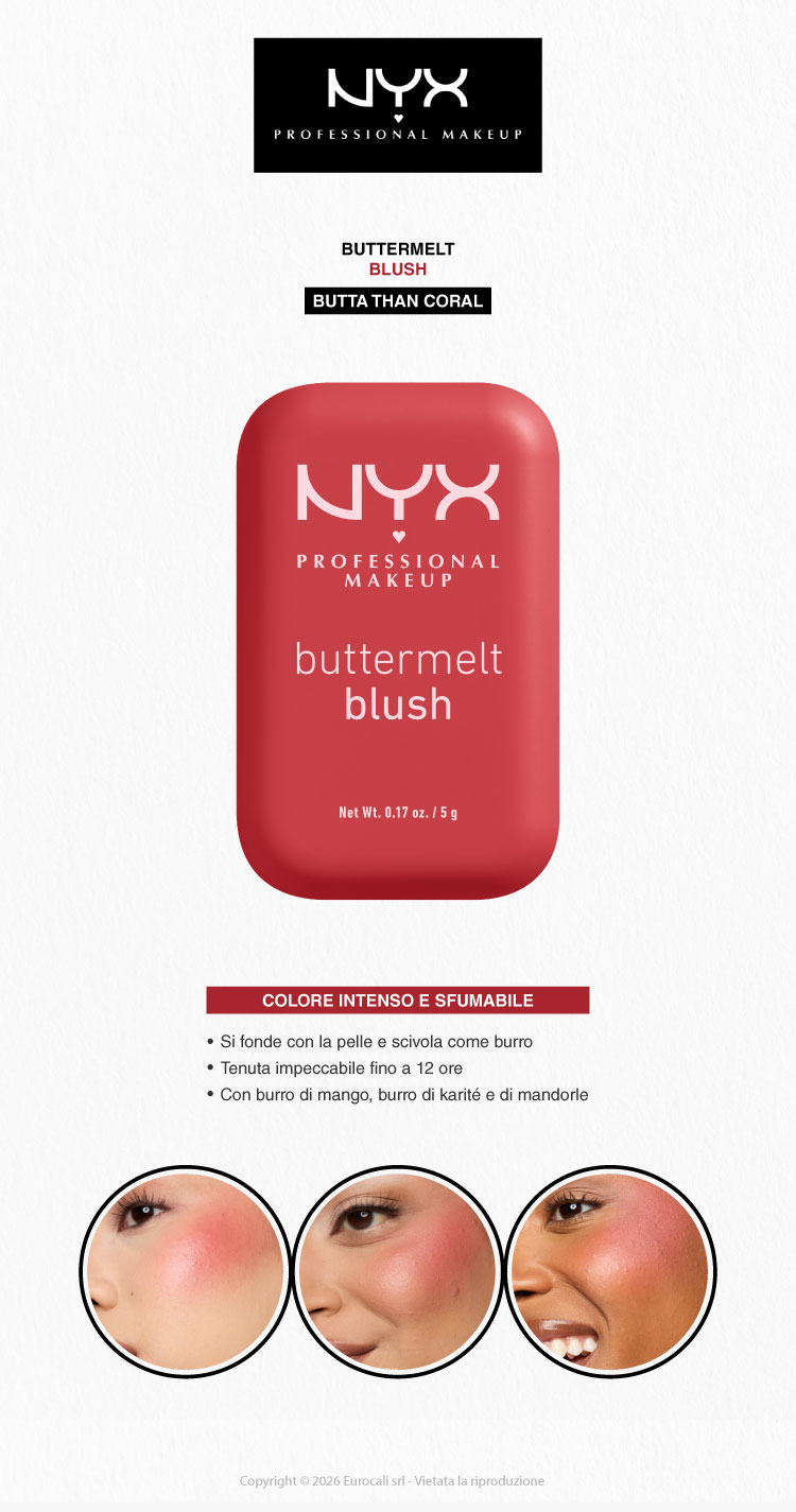 NYX professional cosmetics buttermelt blush