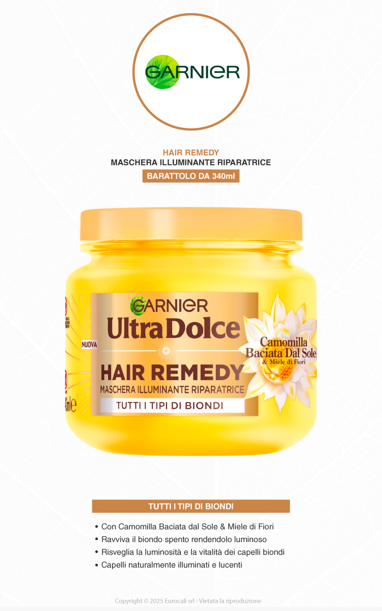 Garnier Ultra Dolce Maschera Riparatrice
