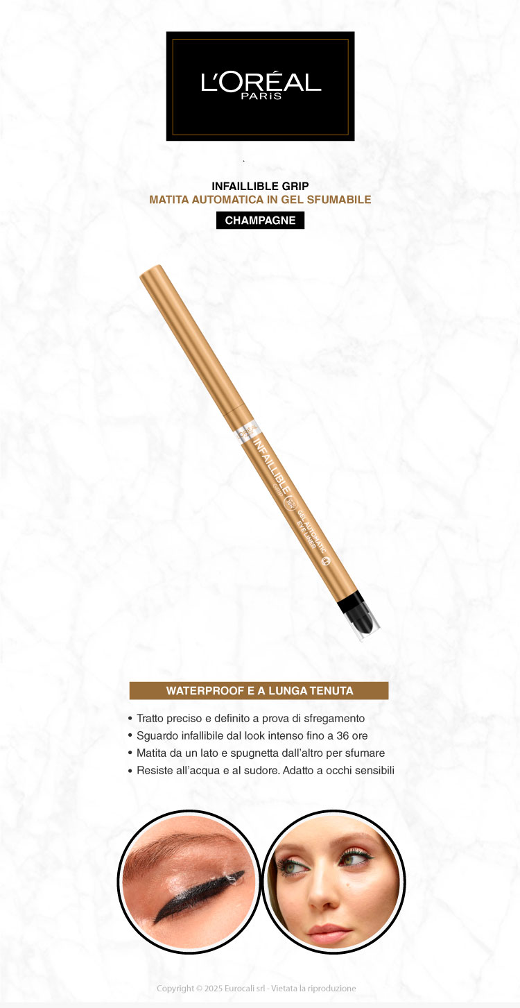 L'Oréal Paris Infaillible Grip 36H Gel Automatic Eyeliner