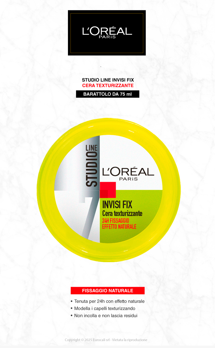 L'Oreal Paris Cera texturizzante