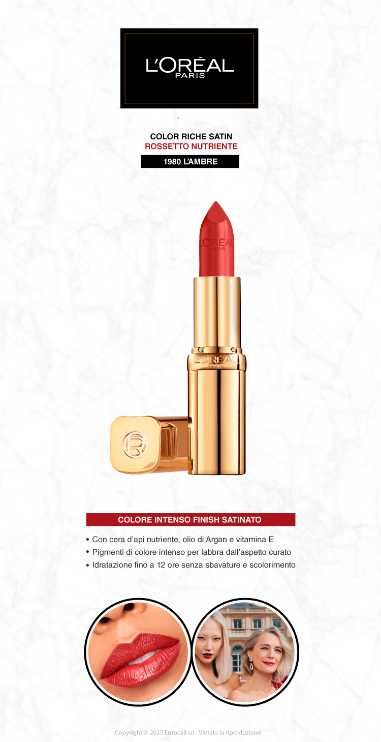 L'oreal Paris Color Riche Satin Rossetto