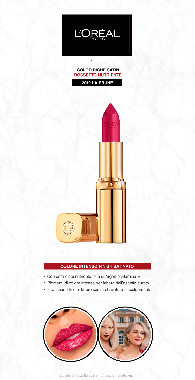 L'oreal Paris Color Riche Satin Rossetto