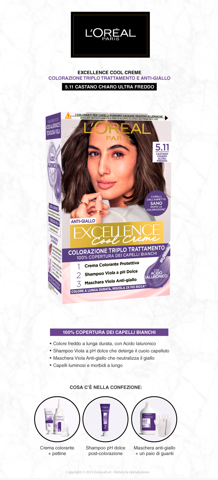 L'oreal Paris Excellence Cool Creme