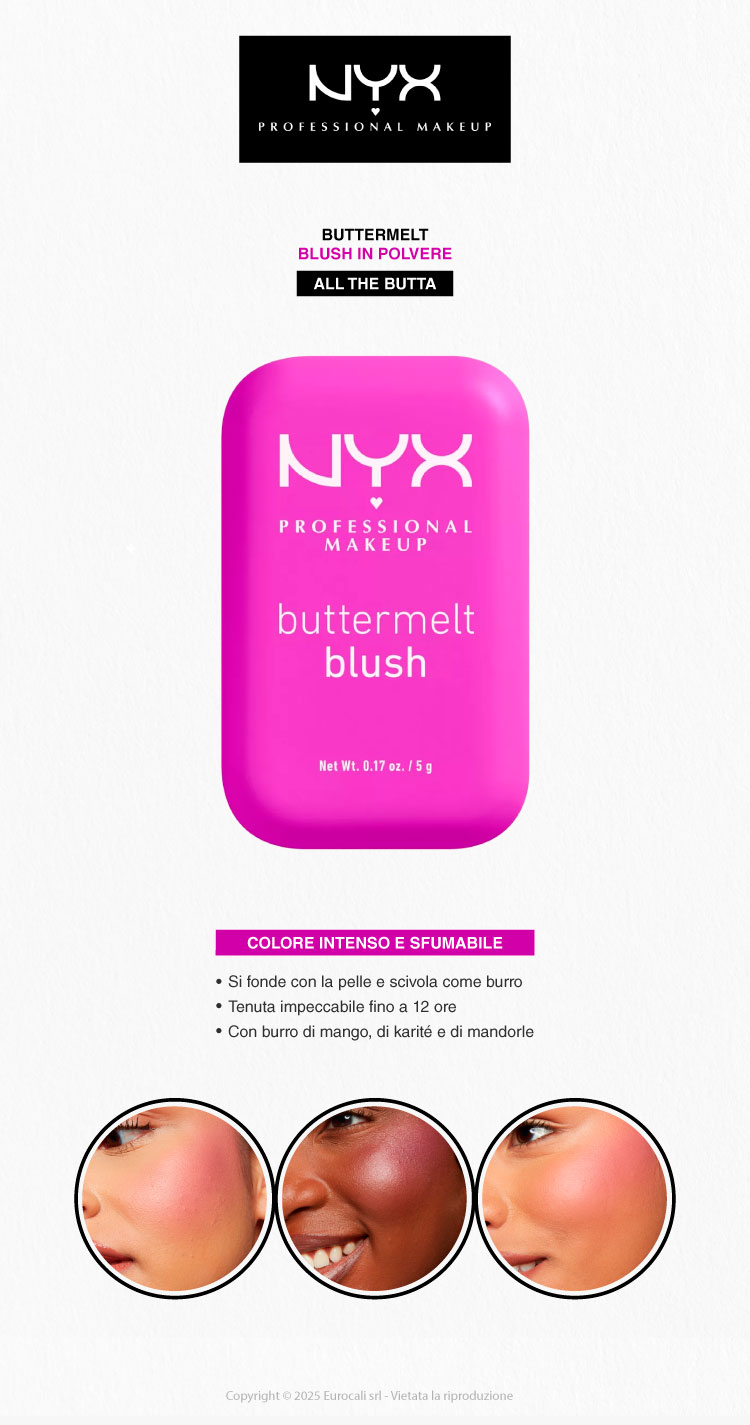 NYX professional cosmetics buttermelt blush