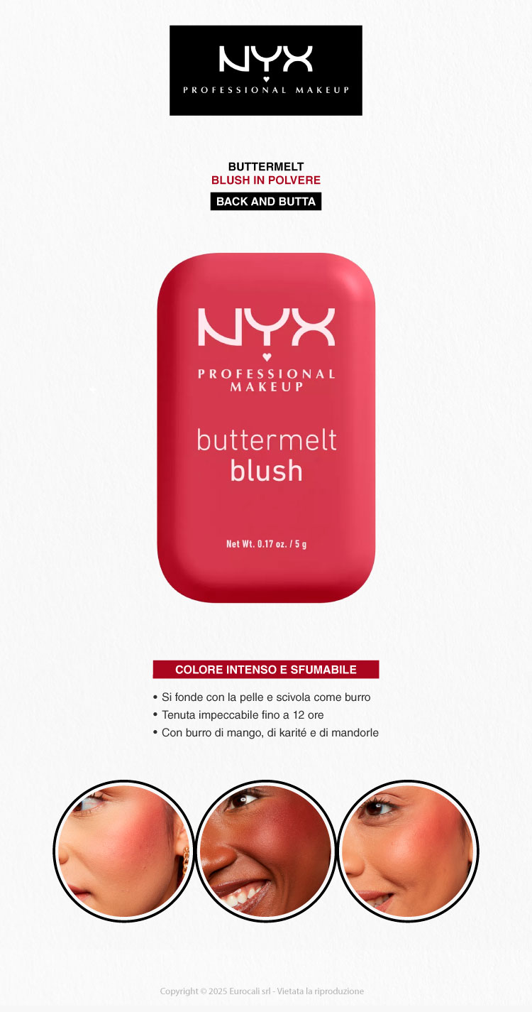 NYX professional cosmetics buttermelt blush