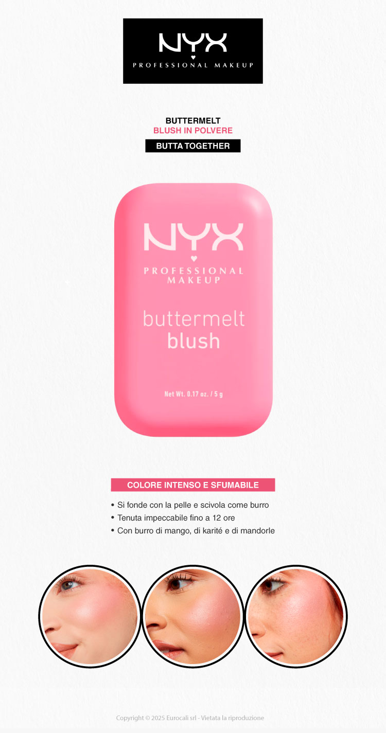 NYX professional cosmetics buttermelt blush