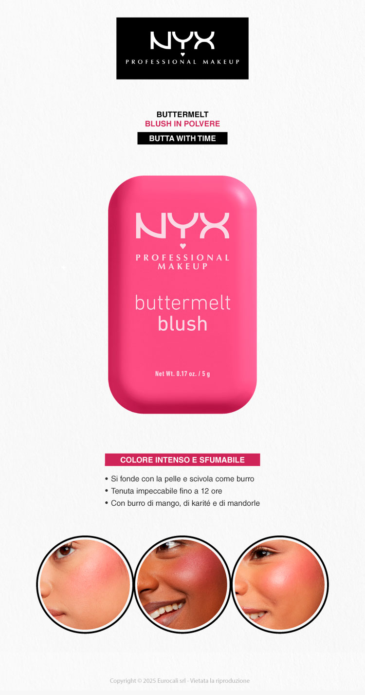 NYX professional cosmetics buttermelt blush