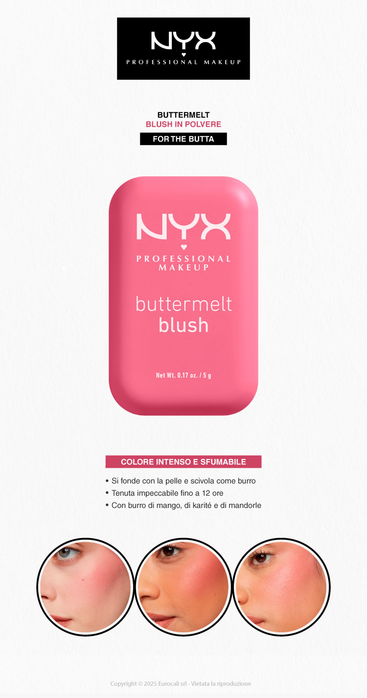 NYX professional cosmetics buttermelt blush