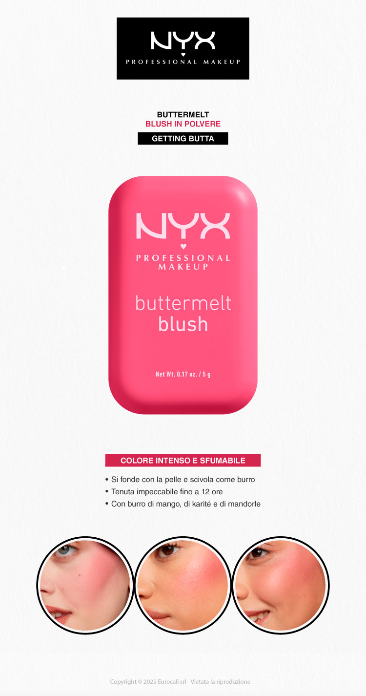 NYX professional cosmetics buttermelt blush