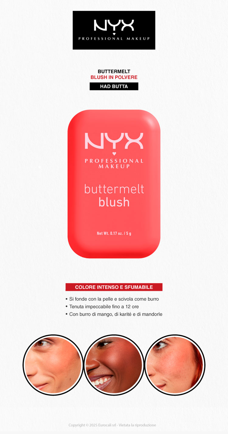 NYX professional cosmetics buttermelt blush