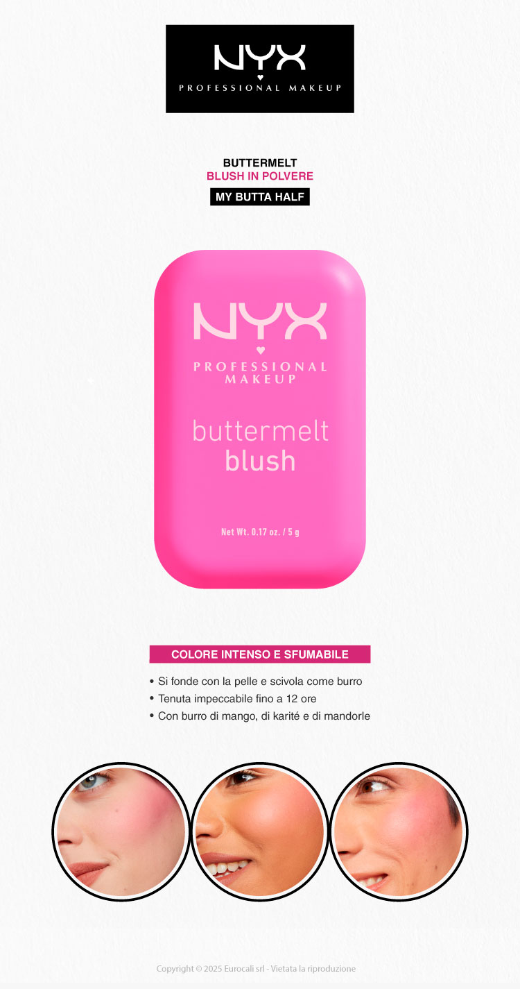 NYX professional cosmetics buttermelt blush