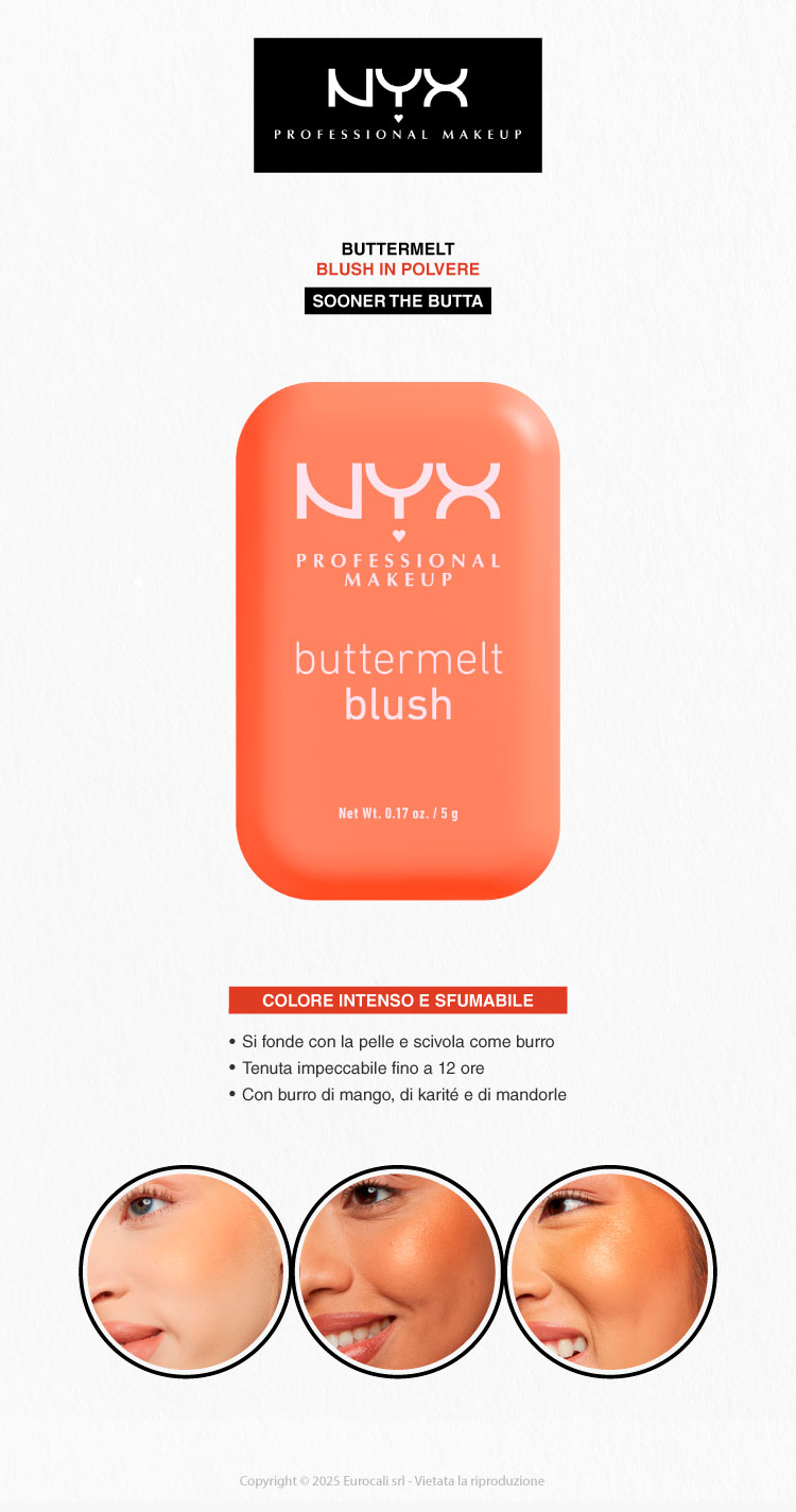 NYX professional cosmetics buttermelt blush