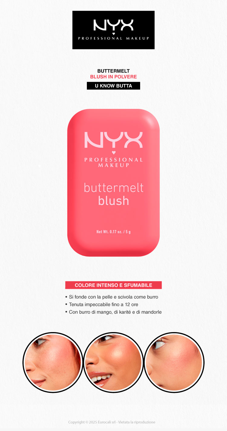 NYX professional cosmetics buttermelt blush