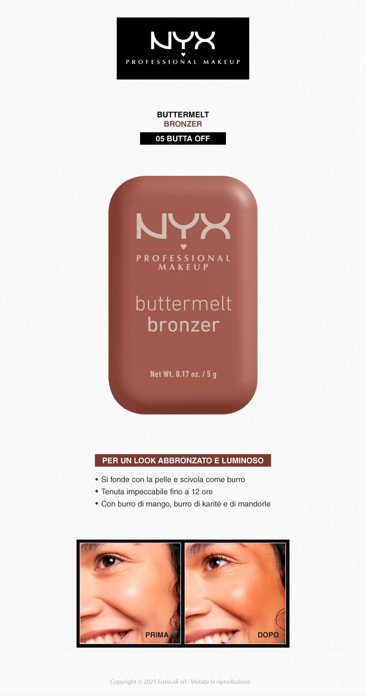 NYX professional cosmetics buttermelt bronzer