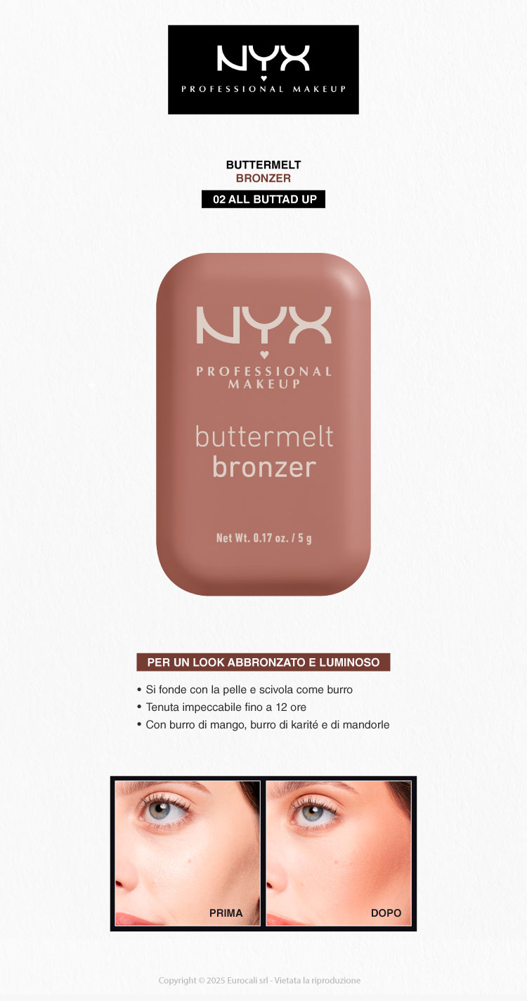NYX professional cosmetics buttermelt bronzer
