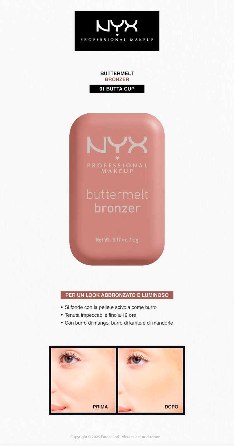 NYX professional cosmetics buttermelt bronzer