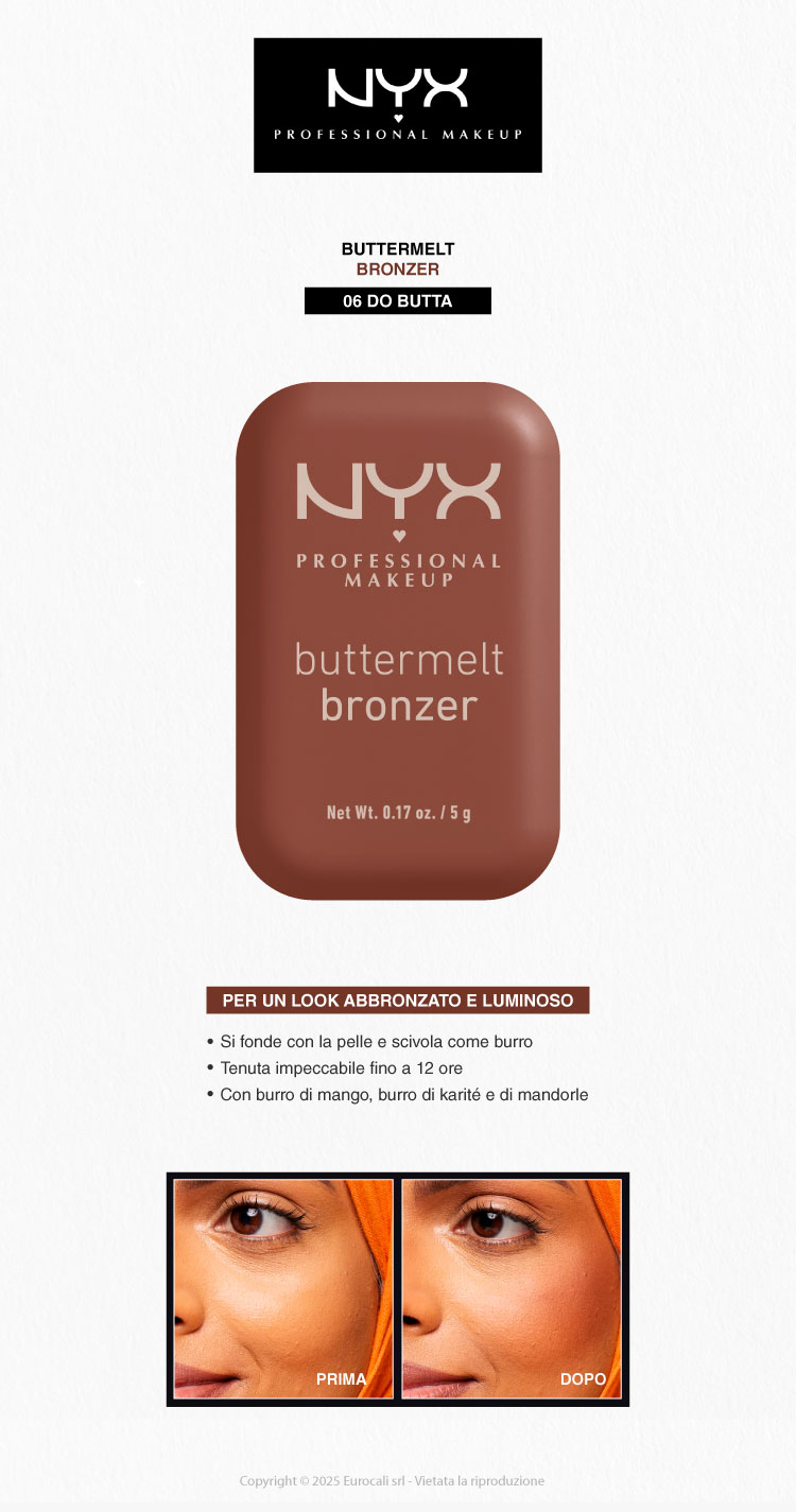 NYX professional cosmetics buttermelt bronzer