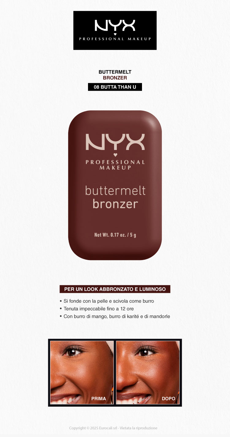 NYX professional cosmetics buttermelt bronzer