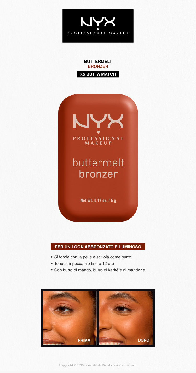 NYX professional cosmetics buttermelt bronzer