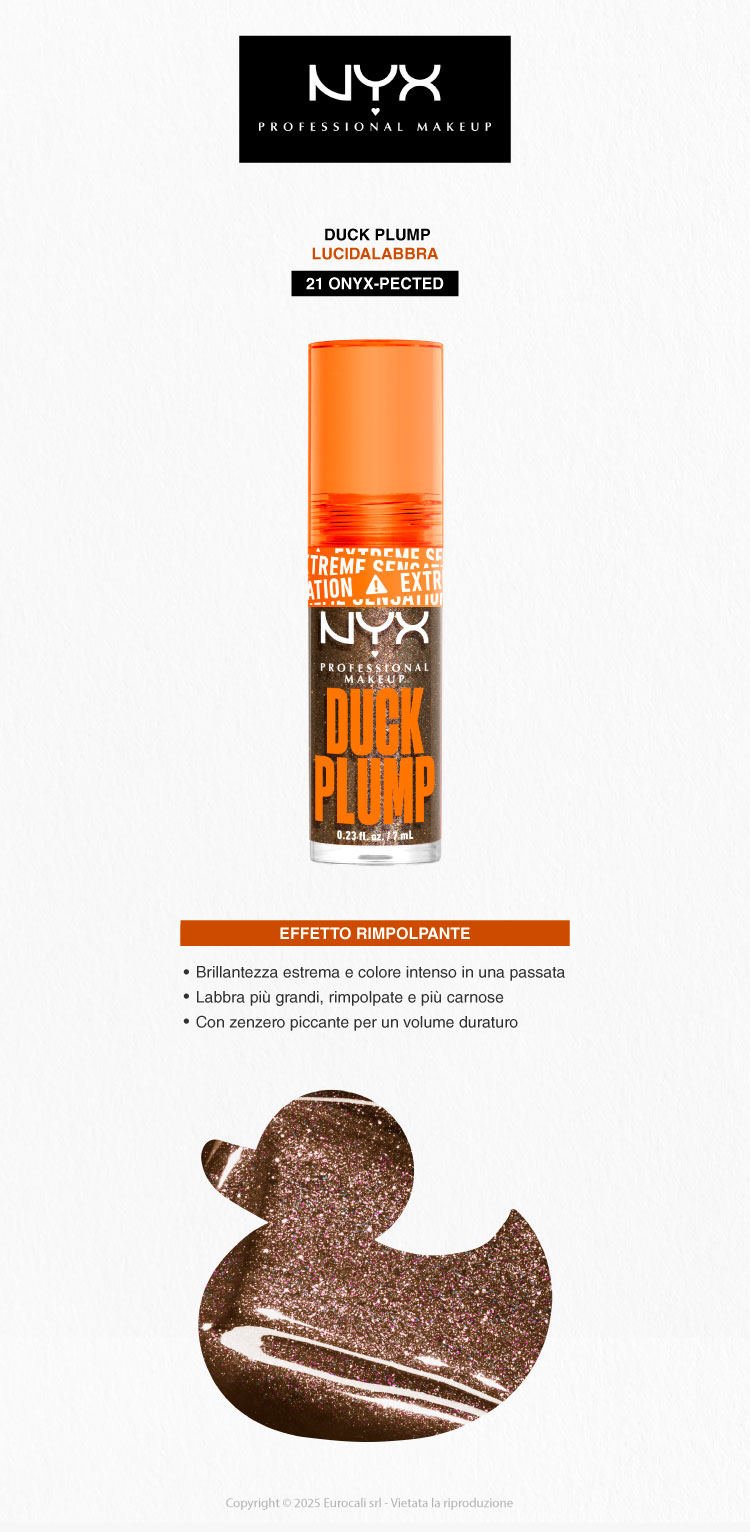 NYX professional cosmetics duck plump gloss