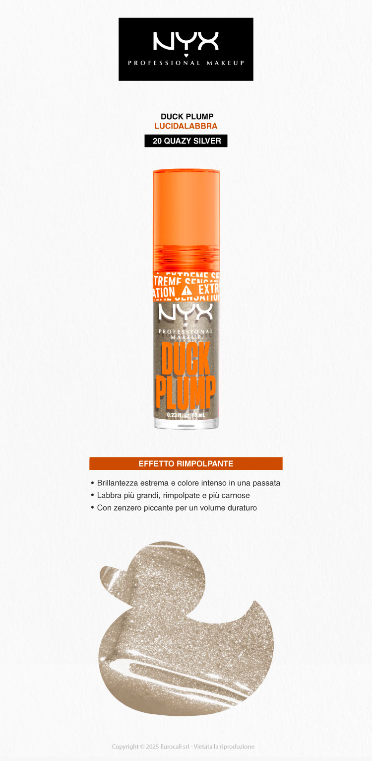 NYX professional cosmetics duck plump gloss