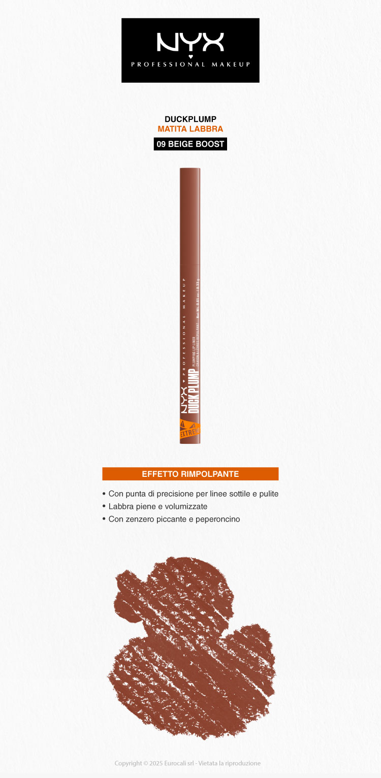 NYX professional cosmetics duck plump matita labbra