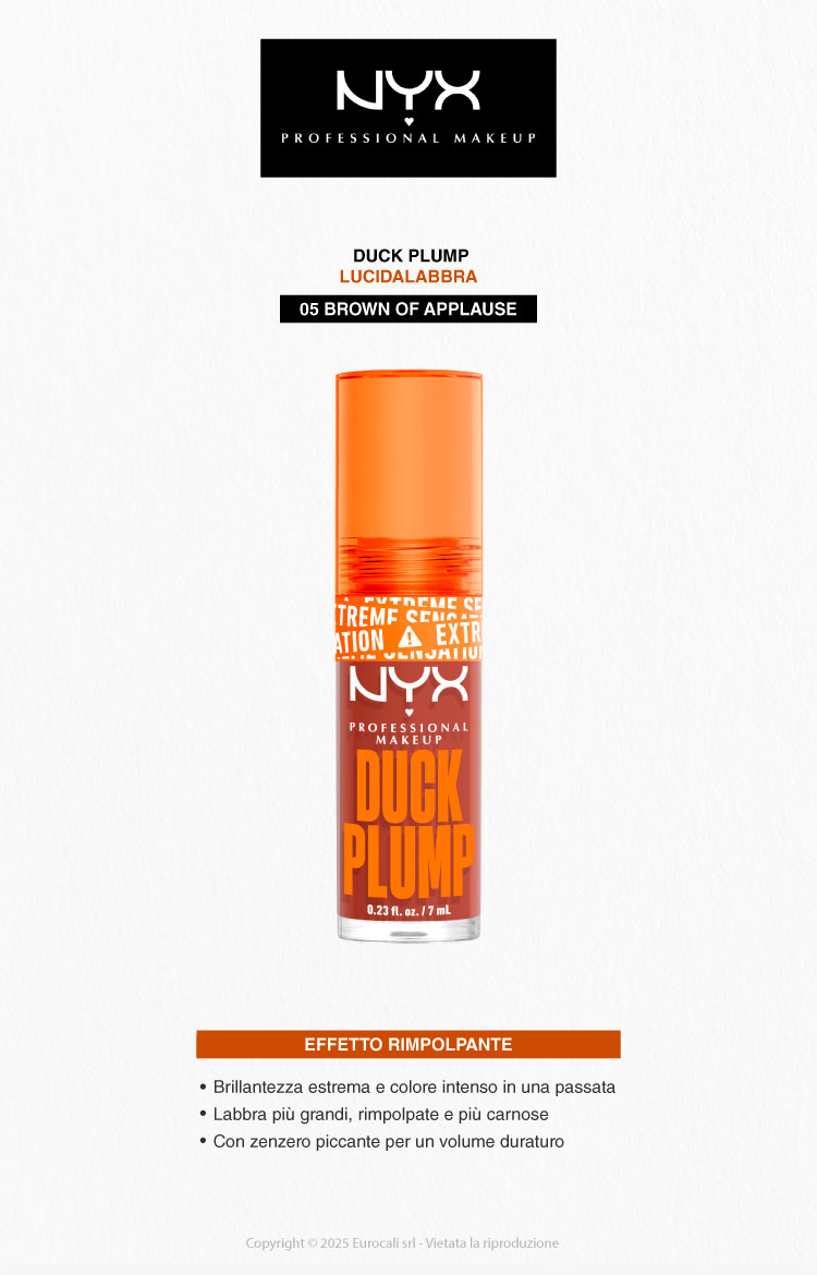 NYX professional cosmetics duck plump gloss