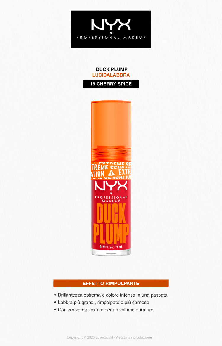 NYX professional cosmetics duck plump gloss