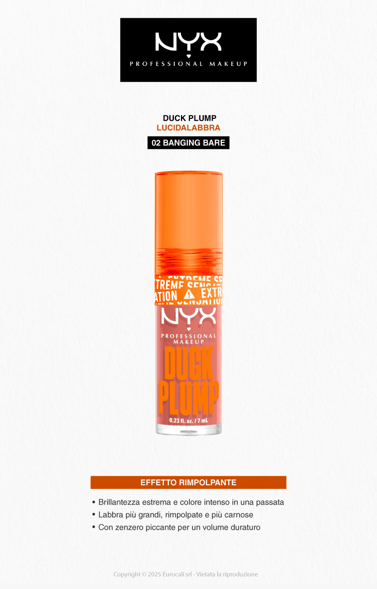 NYX professional cosmetics duck plump gloss