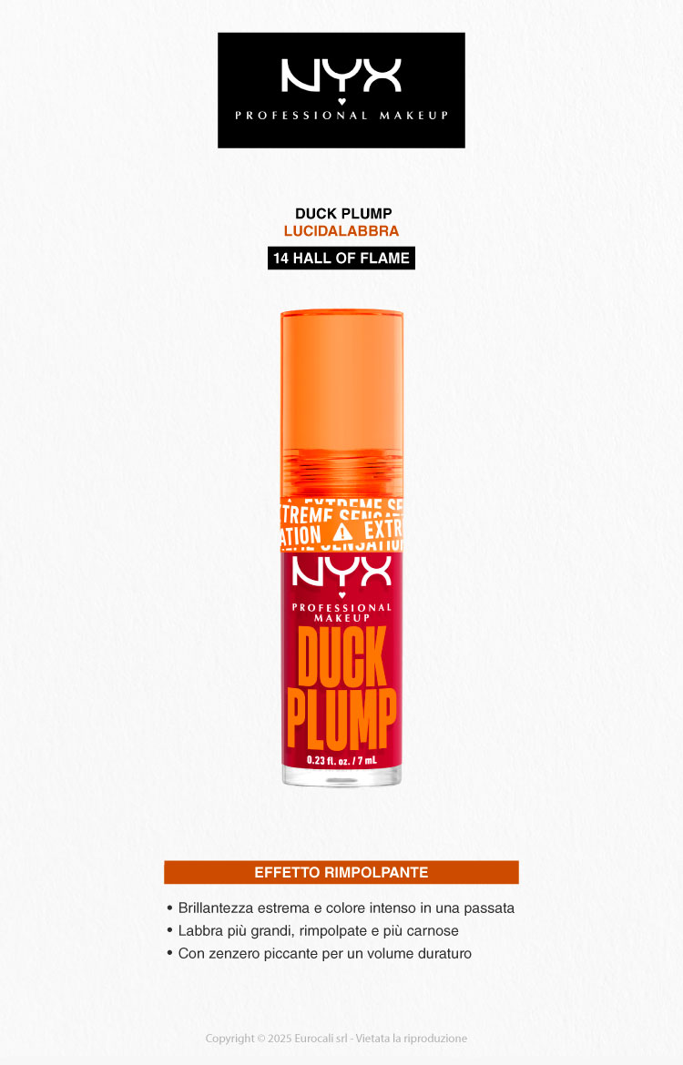 NYX professional cosmetics duck plump gloss