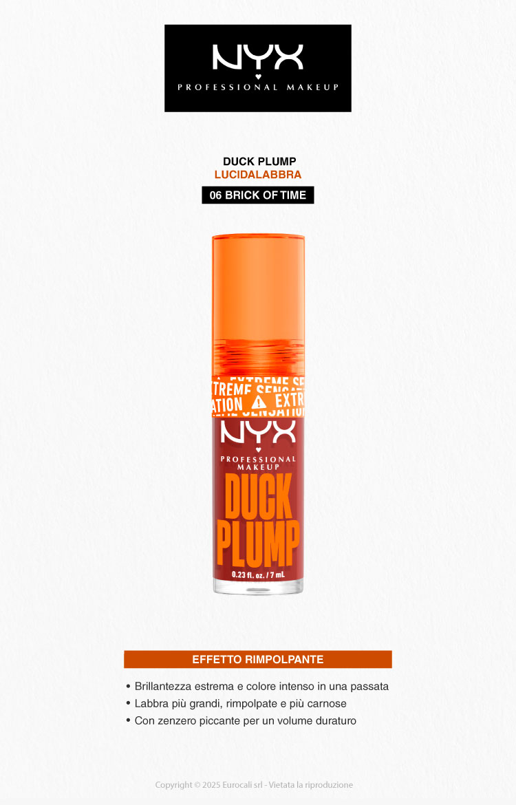 NYX professional cosmetics duck plump gloss