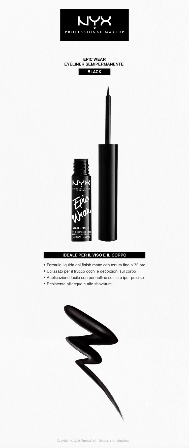 NYX professional cosmetics epic ink liner