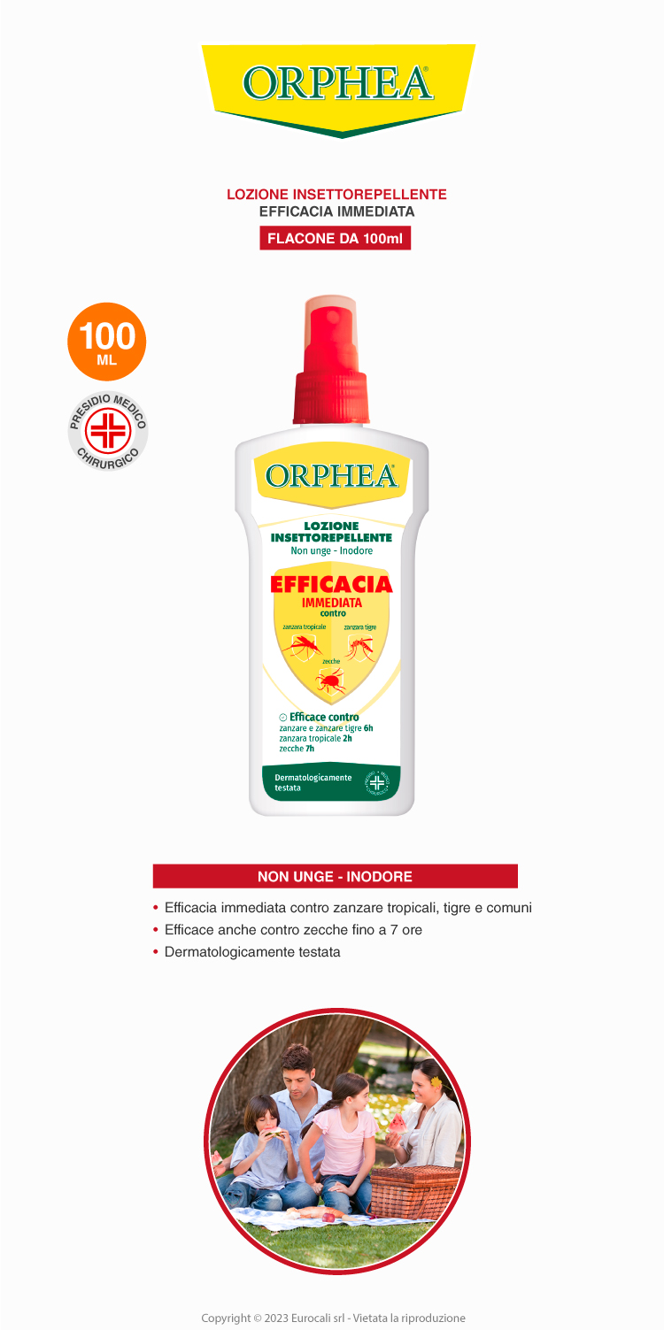 orphea insettorepellente spray