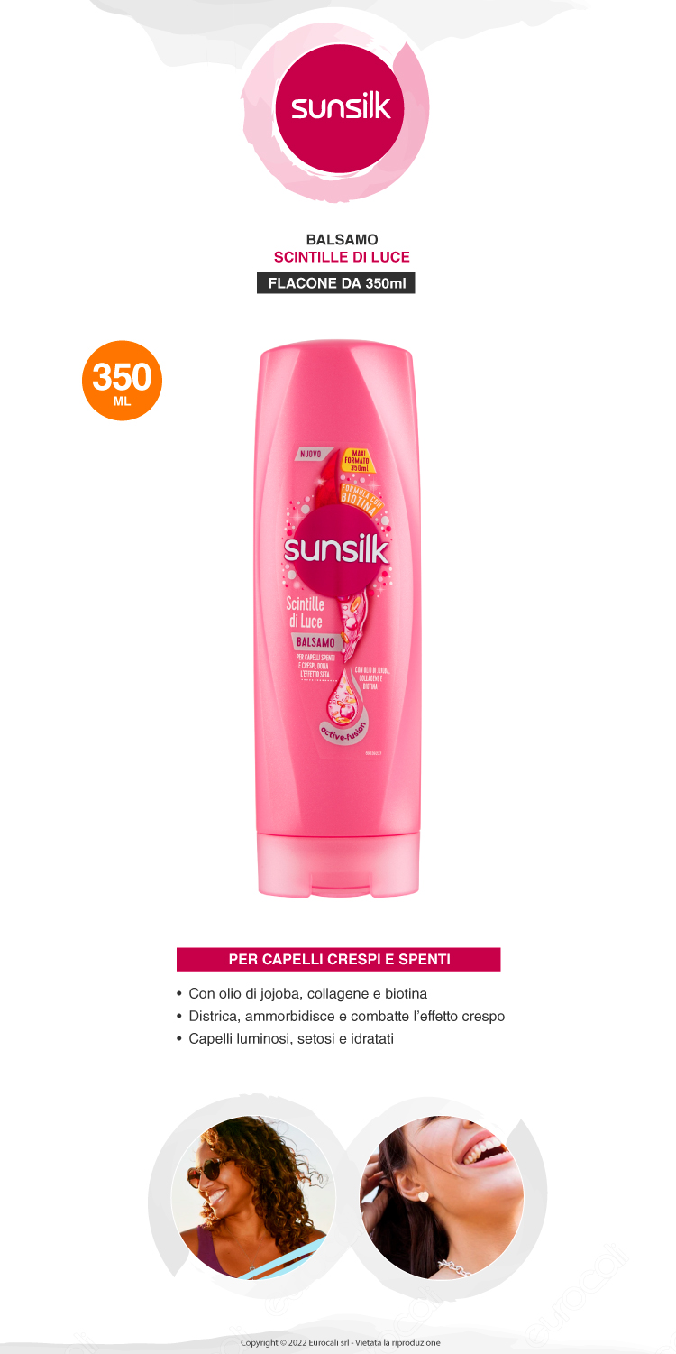 sunsilk balsamo scintille di luce