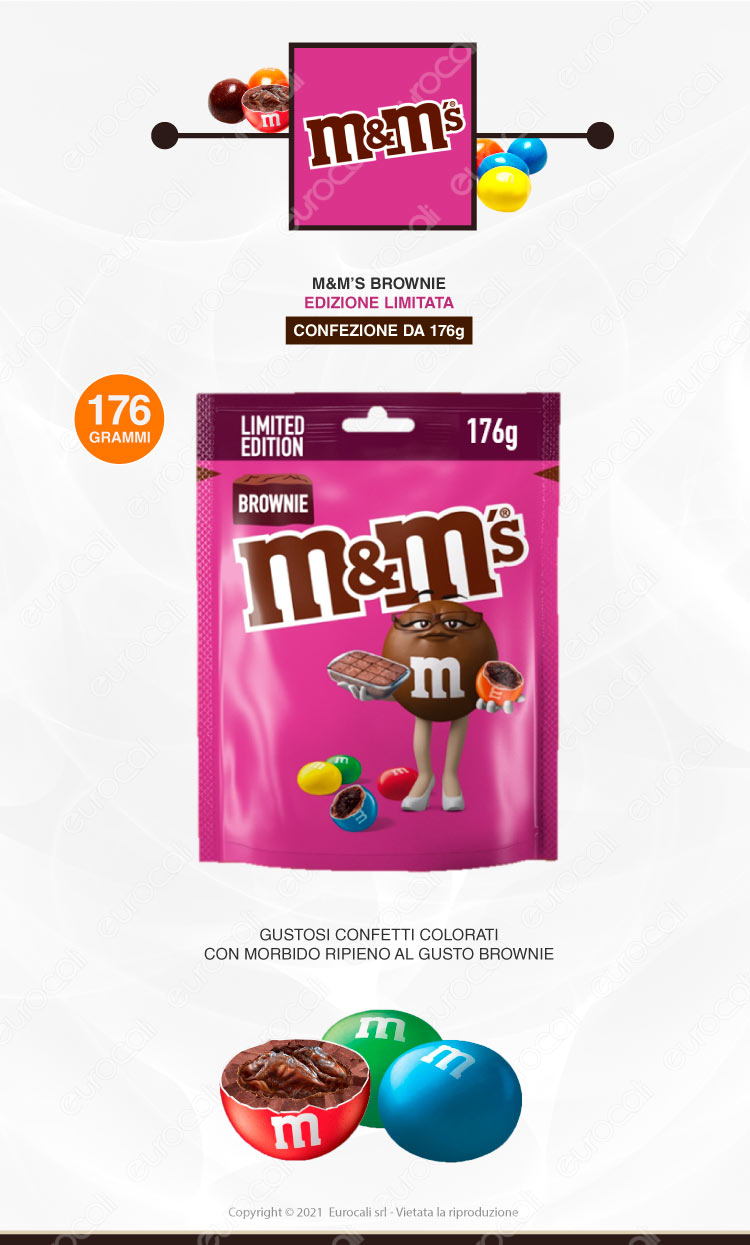 M&M's brownie