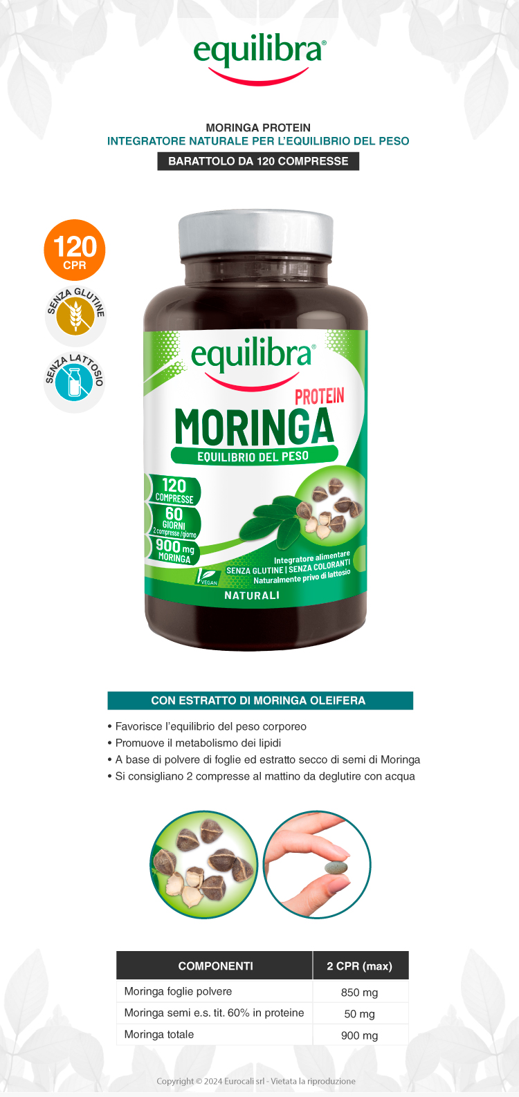 equilibra integratore moringa equilibrio peso