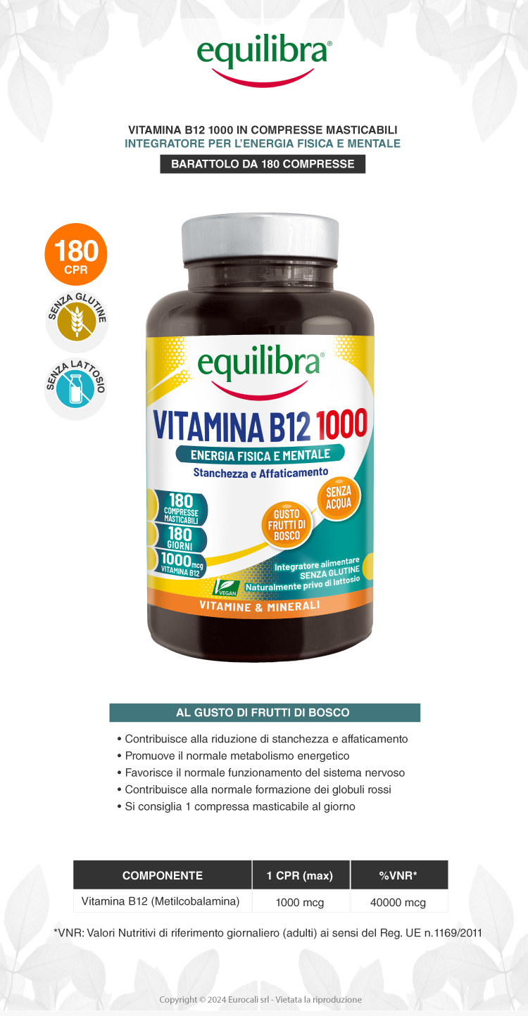 equilibra integratore vitamina b12