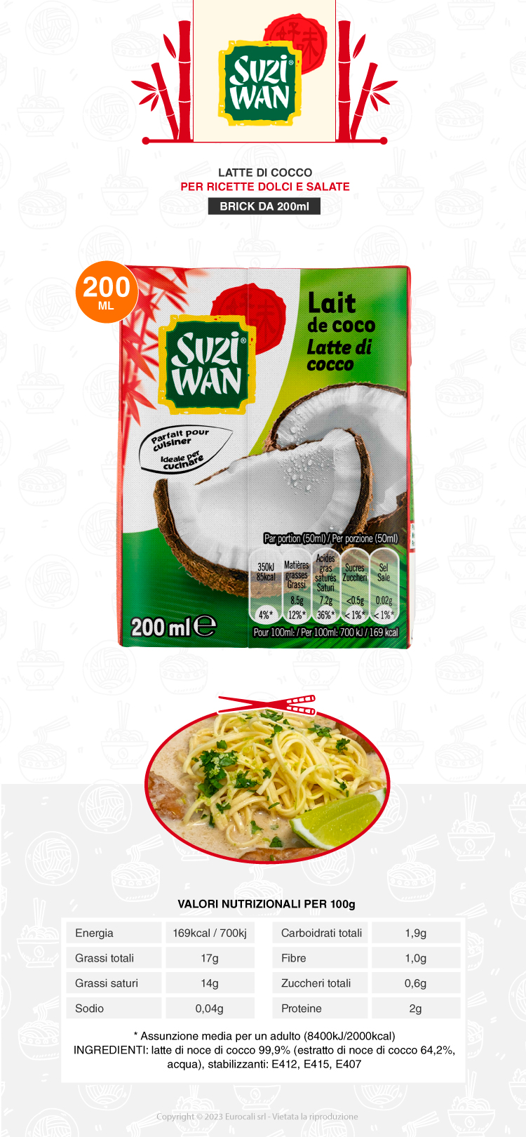 suzi wan - latte di cocco