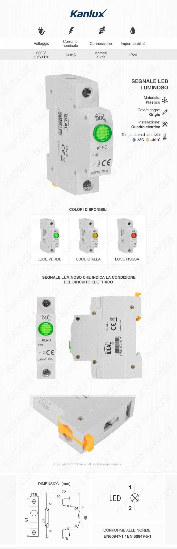 Sensore Crepuscolare per Lampadine