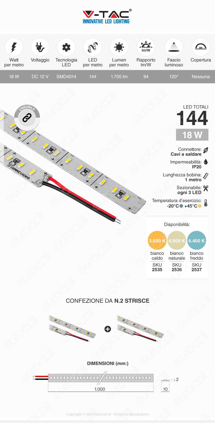 Barra LED Rigid Bar Strip 5630 Striscia Rigida