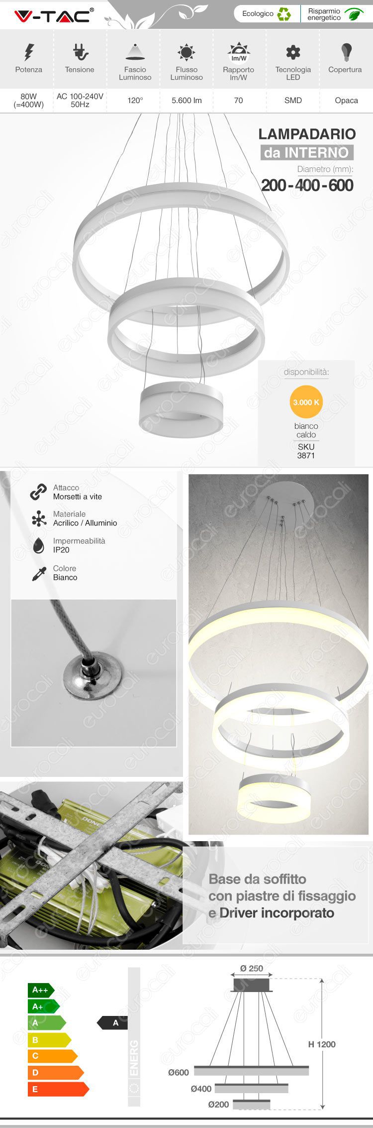Lampadina LED Marino Cristal