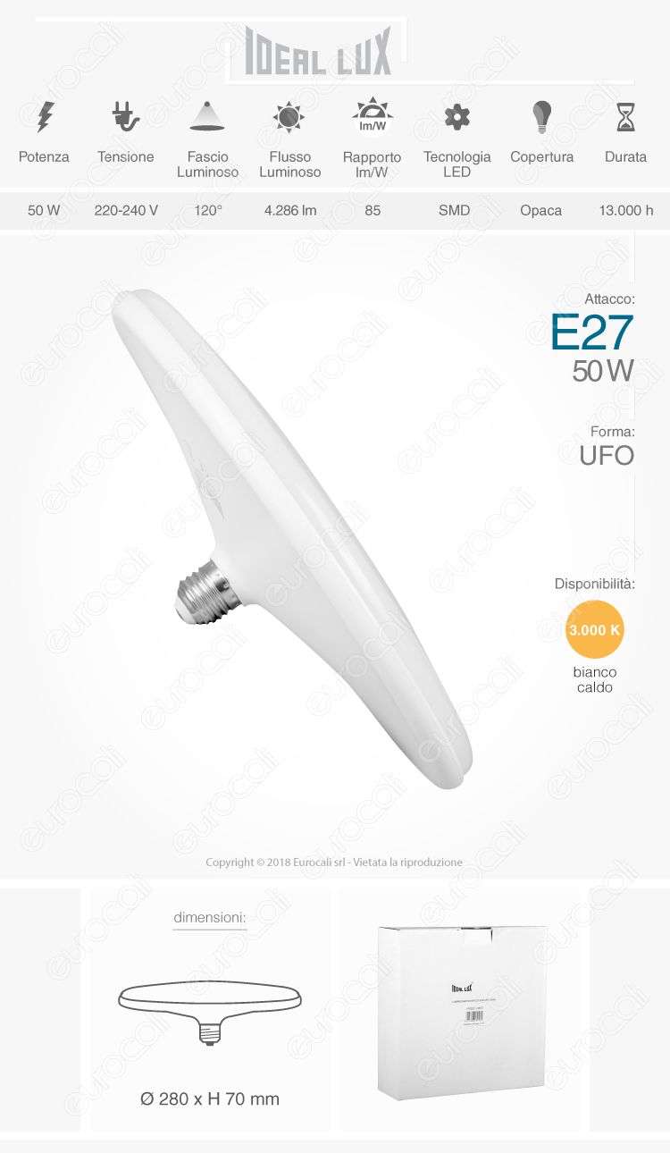 ideal luix  Lampadina LED E27