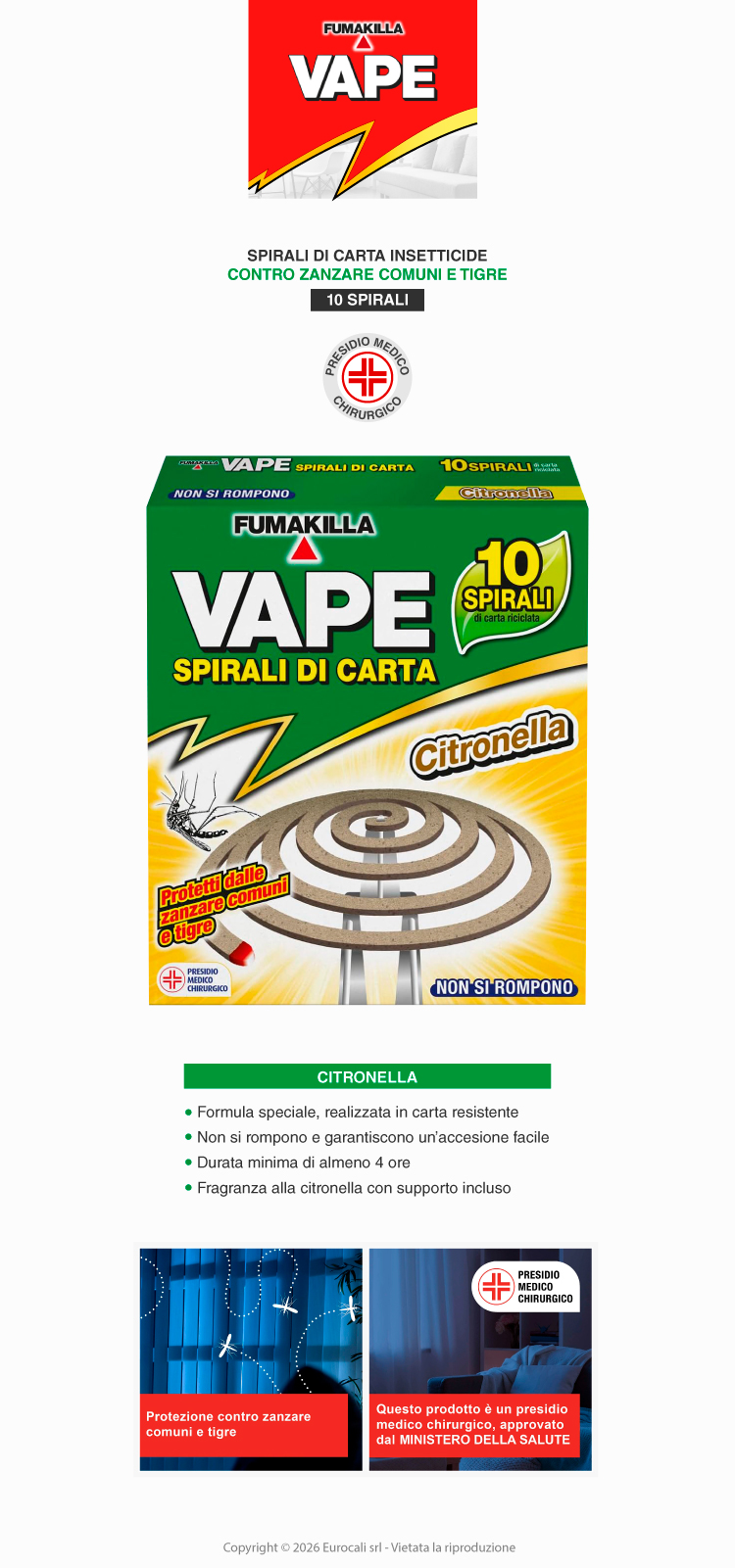 vape spirali citronella
